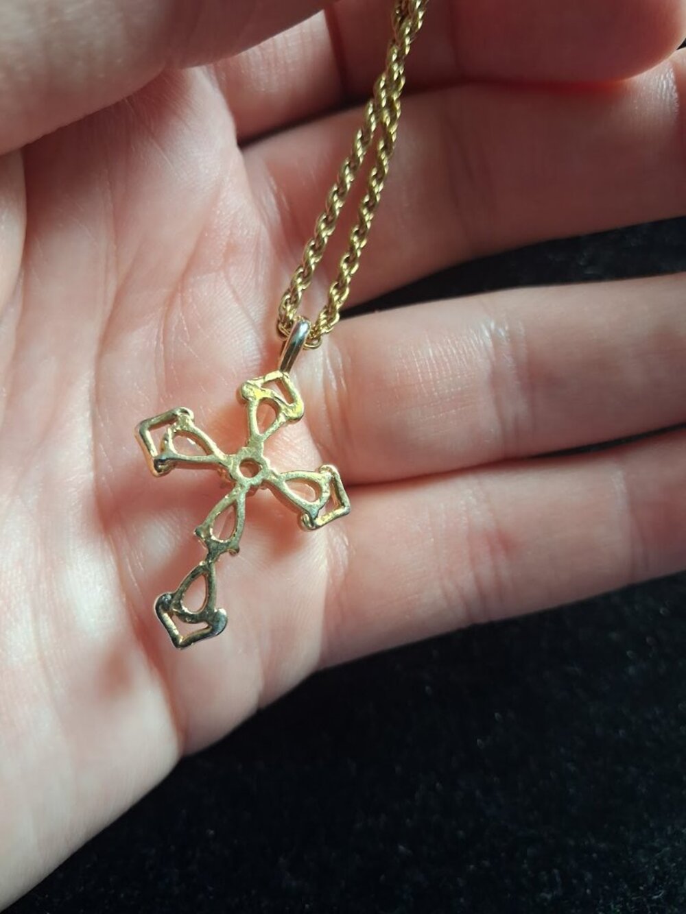 30 inch Cross necklace - Picture 3 of 5